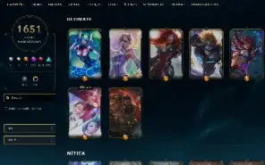 Conta League of legends, TFT, Valorant