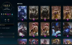 Conta League of legends, TFT, Valorant