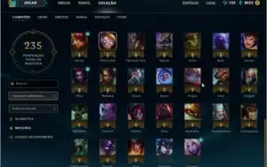 Smurf LEAGUE OF LEGENDS PRATA 5 70% DE WIN