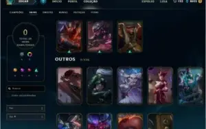 Smurf LEAGUE OF LEGENDS PRATA 5 70% DE WIN
