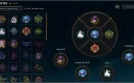 Conta League of legends Platina V, antiga smurf