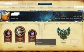 Conta Platina 3 League Of Legends