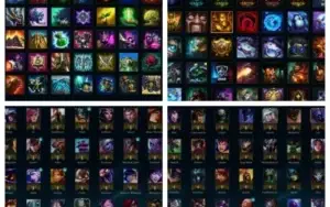 Conta de LOL 101 campeões 99 skins sem elo por alguns anos.