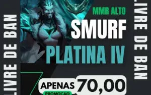 Conta Platina Iv - 100% De Winrate - Livre De Ban