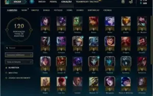 Conta lol Ouro 3