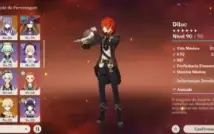 AR 57 11 personagens 5* EndGame - Genshin Impact
