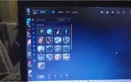 CONTA GOLD+LOL+WILD RIFT