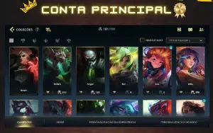 Wild rift - Conta ex Gm - 48 skin - 5 passes - todos champ