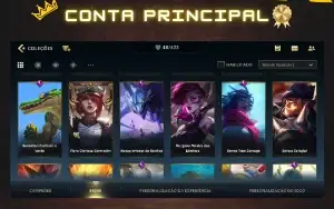 Wild rift - Conta ex Gm - 48 skin - 5 passes - todos champ