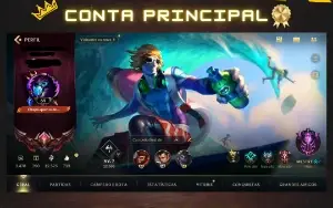 Wild rift - Conta ex Gm - 48 skin - 5 passes - todos champ