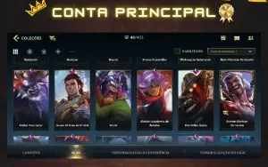 Wild rift - Conta ex Gm - 48 skin - 5 passes - todos champ