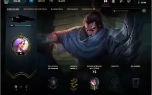 vendo conta de valorant e lol juntas