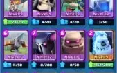 Conta clash royale nível 11 Liga 1