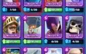 Conta clash royale nível 11 Liga 1