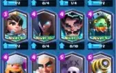 Conta clash royale nível 11 Liga 1