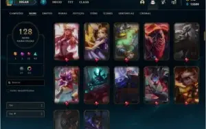 CONTA LEAGUE OF LEGENDS + VALORANT