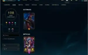 CONTA LEAGUE OF LEGENDS + VALORANT