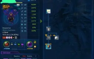 Conta Dmo LADMO Omega com 6 SSS+ e 2 SSS Lv140 de Tamer !!!