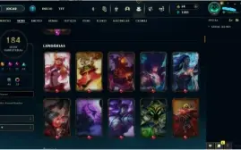 Conta main Thresh diamante 3 |all skins do thresh | nvl 707