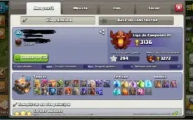 CONTA CLASH OF CLANS CV11 BARATO