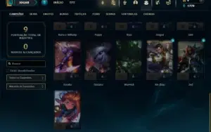 Unrnaked com 26 Champs e 5 Skins