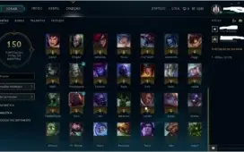 Conta Prata V - League of Legends