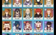 ⭐ [CONTA AR 58 - 15 PERSONAGENS (+ constelações) + 2 ARMAS]