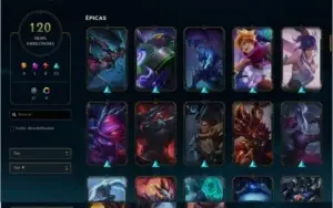 Conta League of Legends desde 2013