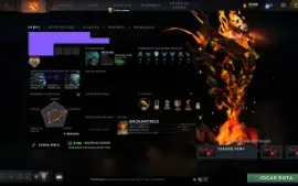 Conta imortal 6k MMR Dota 2