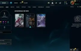 Conta Platina 1 53% winrate fila diamante