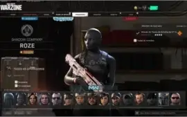 CONTA CALL OF DUTY WARZONE/ COM ROZE.