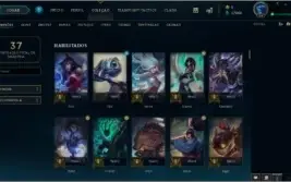 CONTA DE LOL  COM SKIN ULTIMATE  E 4 SKINS