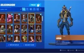 SEASON 3,4,5,6,7,8,9,10 + IKONIK E VARIAS SKINS DE LOJA