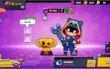 Conta brawl antiga com skins raras