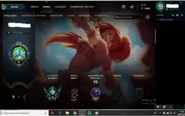 Conta Platina 2, 29 champz, 3 skins, lvl 55.