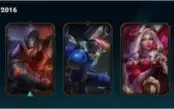 Conta de League of Legends(LoL), ouro 5, 17 emotes, 15 skins