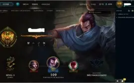 CONTA UNRANKED LVL 40