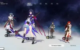 Seele + Welt + Himeko + 103 passes reais - Honkai Star Rail