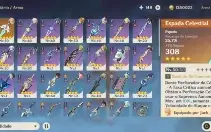 Genshin Hutao + Kazuha C1 + Espada celestial + Xiangling C6