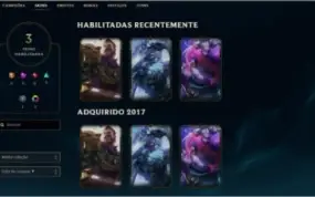 Conta league of legends diiamante v