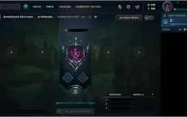 Conta de LoL lv 320 com 151 skins (2 ultimates, udyr e lux)