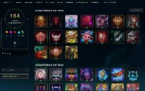 Vendo conta de lol 180 skins +++