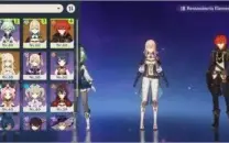 GENSHIN IMPACT ACCOUNT AR 40 4 5 STARS