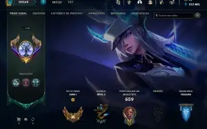 Conta LOL Season 5 / Muitas Skins!