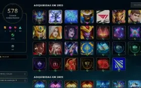 Conta LOL Season 5 / Muitas Skins!