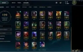CONTA LEAGUE OF LEGENDS - OURO 3 (S8) PROMOÇÃO!