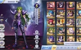 SAINT SEIYA AWAKENING - COM 900 GEMAS AVANÇADAS