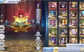 SAINT SEIYA AWAKENING - COM 900 GEMAS AVANÇADAS