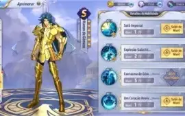 SAINT SEIYA AWAKENING - COM 900 GEMAS AVANÇADAS