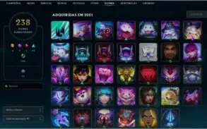 CONTA DIAMANTE 4 Lv463 TODOS OS CAMPEÃO PREÇO MUITO BAIXO